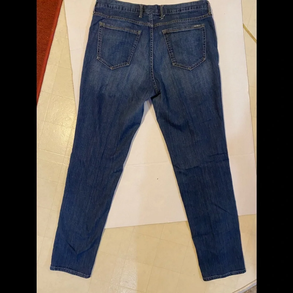 Eddie Bauer Boyfriend Slim Jeans size 12 Tall - Picture 5 of 13